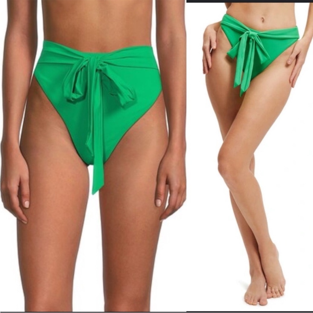 New Good American swim bikini bottom 10 Ways To Wear Green Tie at waist